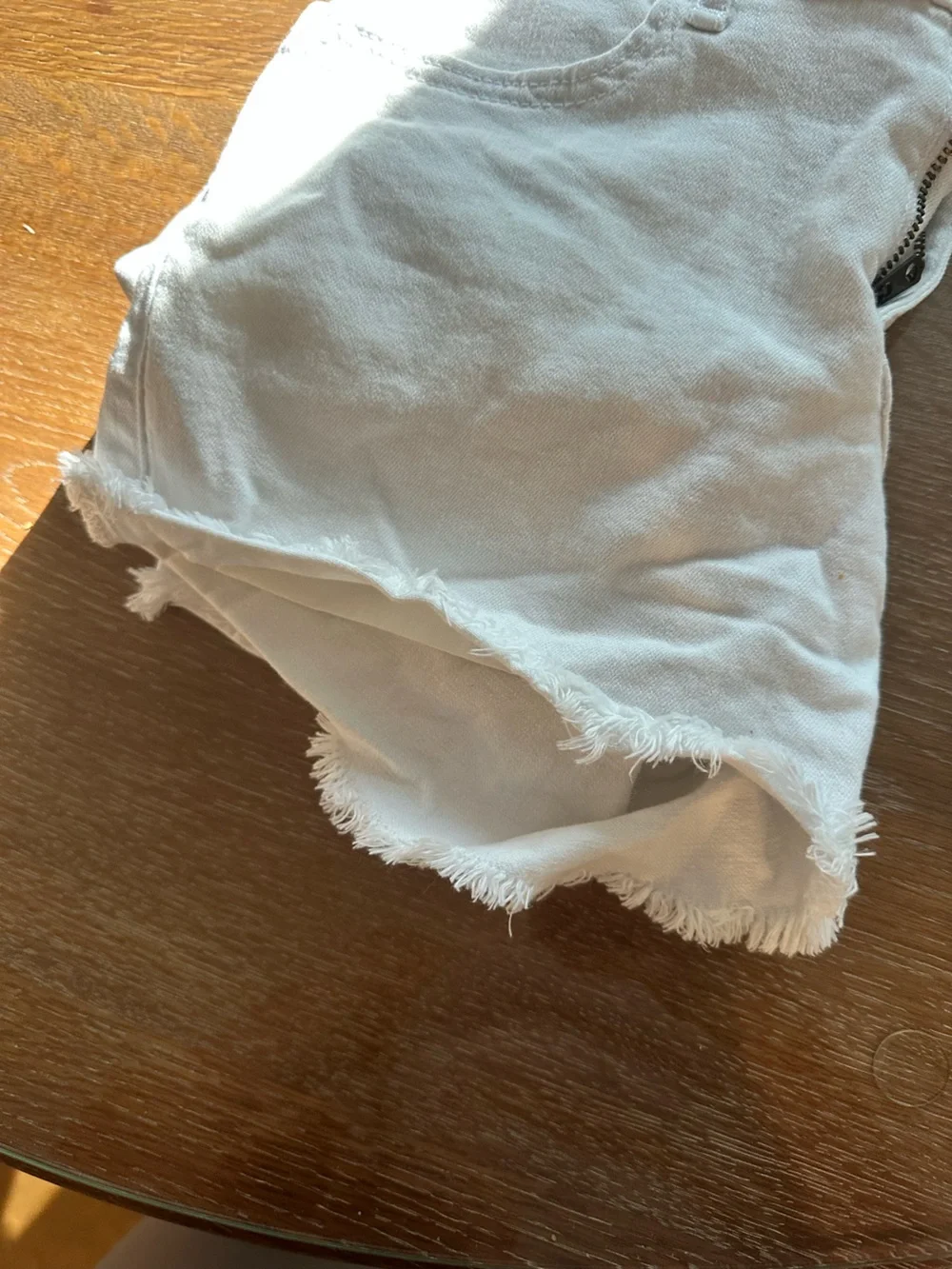 abercrombie kids white denim